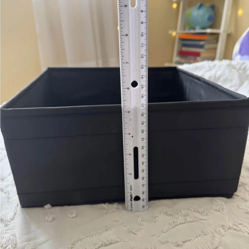 Gray Fabric Storage Organizer Set